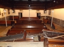 Pews removed 